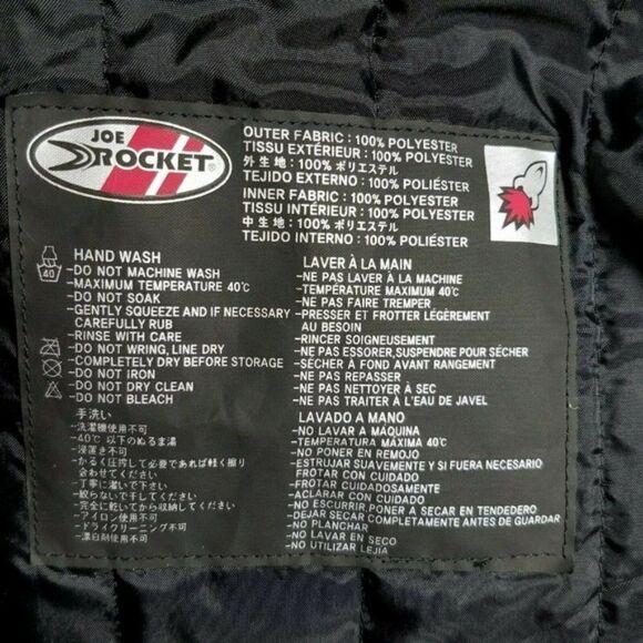JOE Rocket Motorcycle Racing Jacket XL - Picture 8 of 8